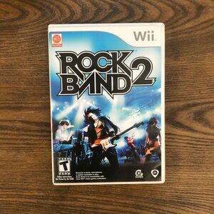 GAME  ONLY - Wii Rock Band 2 game